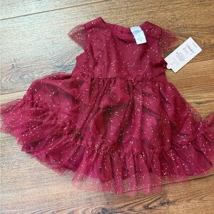 Charming Burgundy Kids Formal Dress
